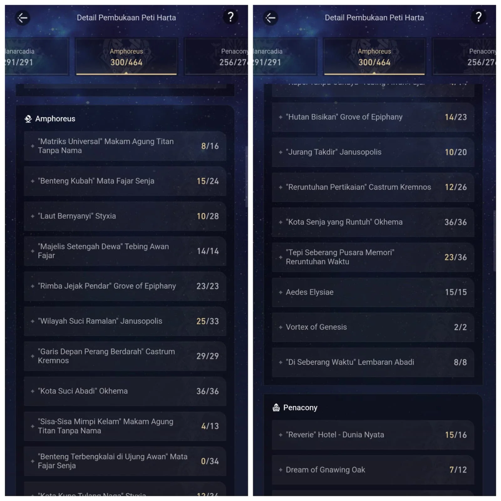 AKUN PRIBADI, 3 TIM PREM WELL BUILD + 10K STELLAR JADE