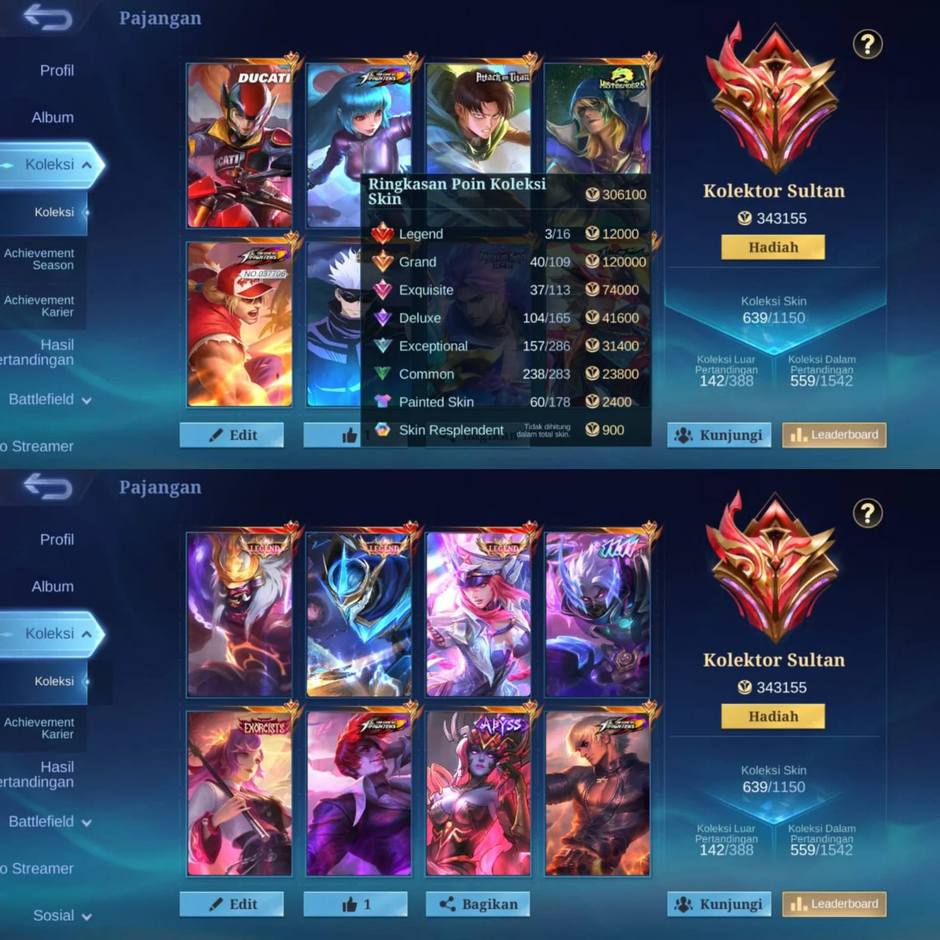 KOLJUR MEWAH USER ASSASSIN