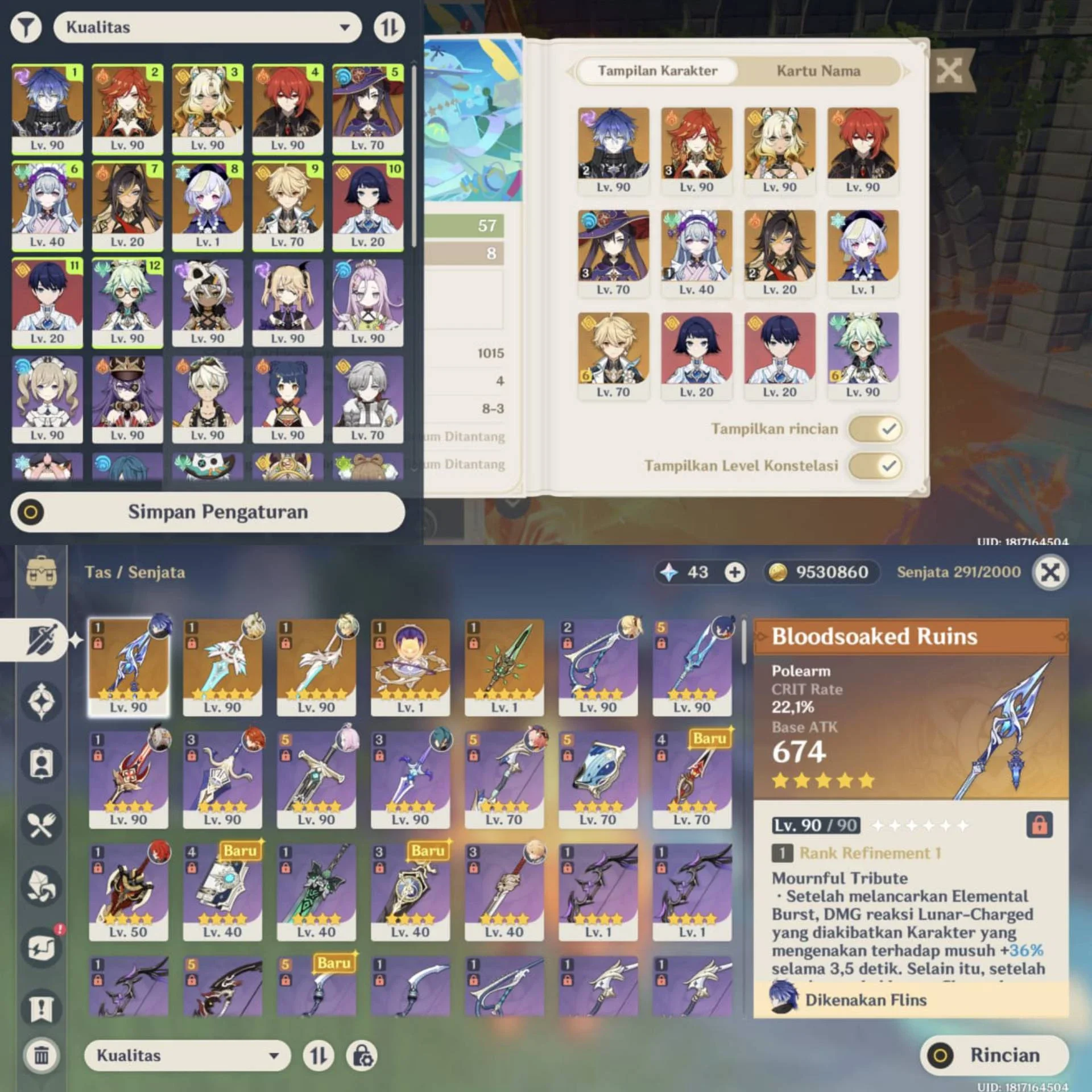 MAVUIKA C3, FLINS C2, RATE ON 75