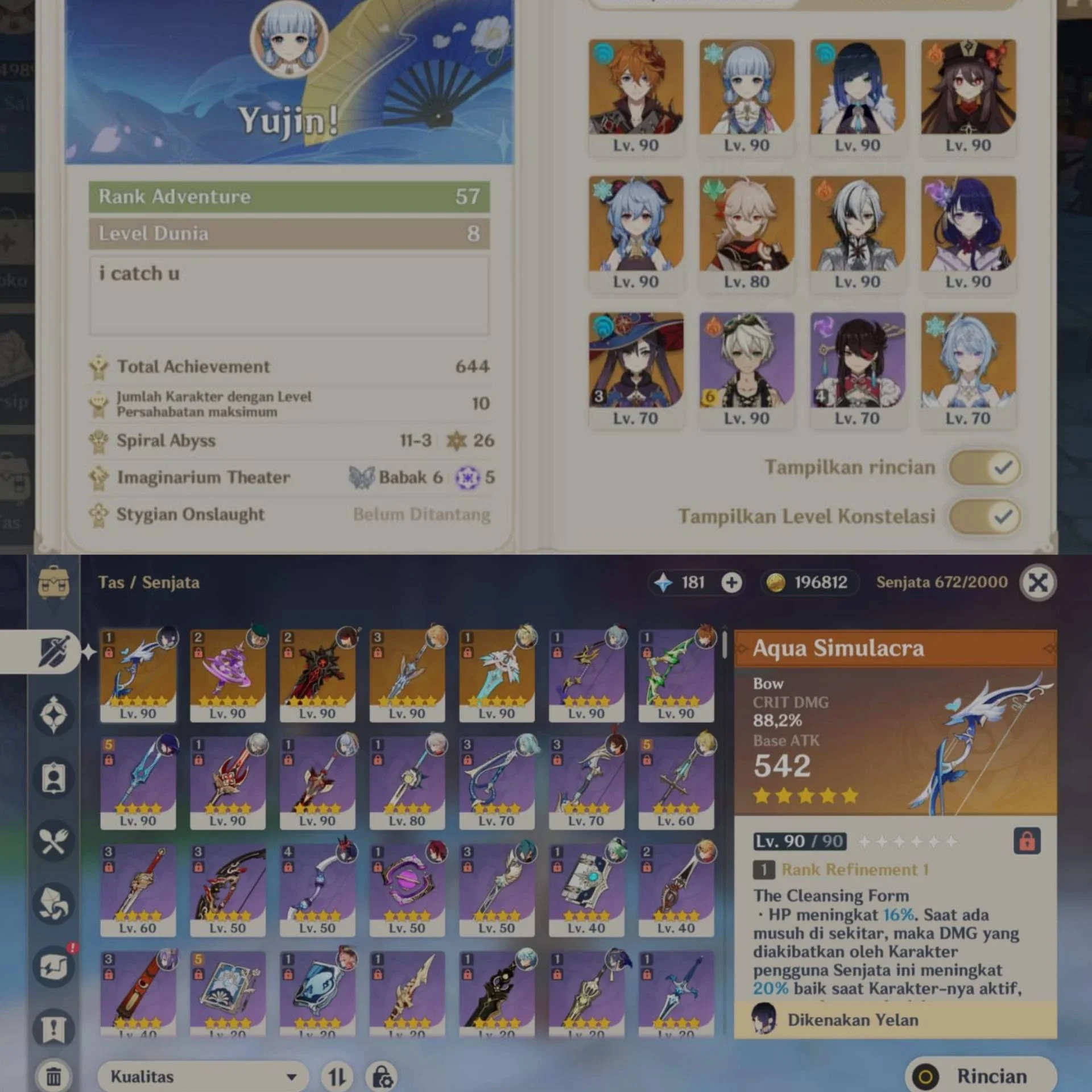 AYAKA SKIN + GABUT AJA