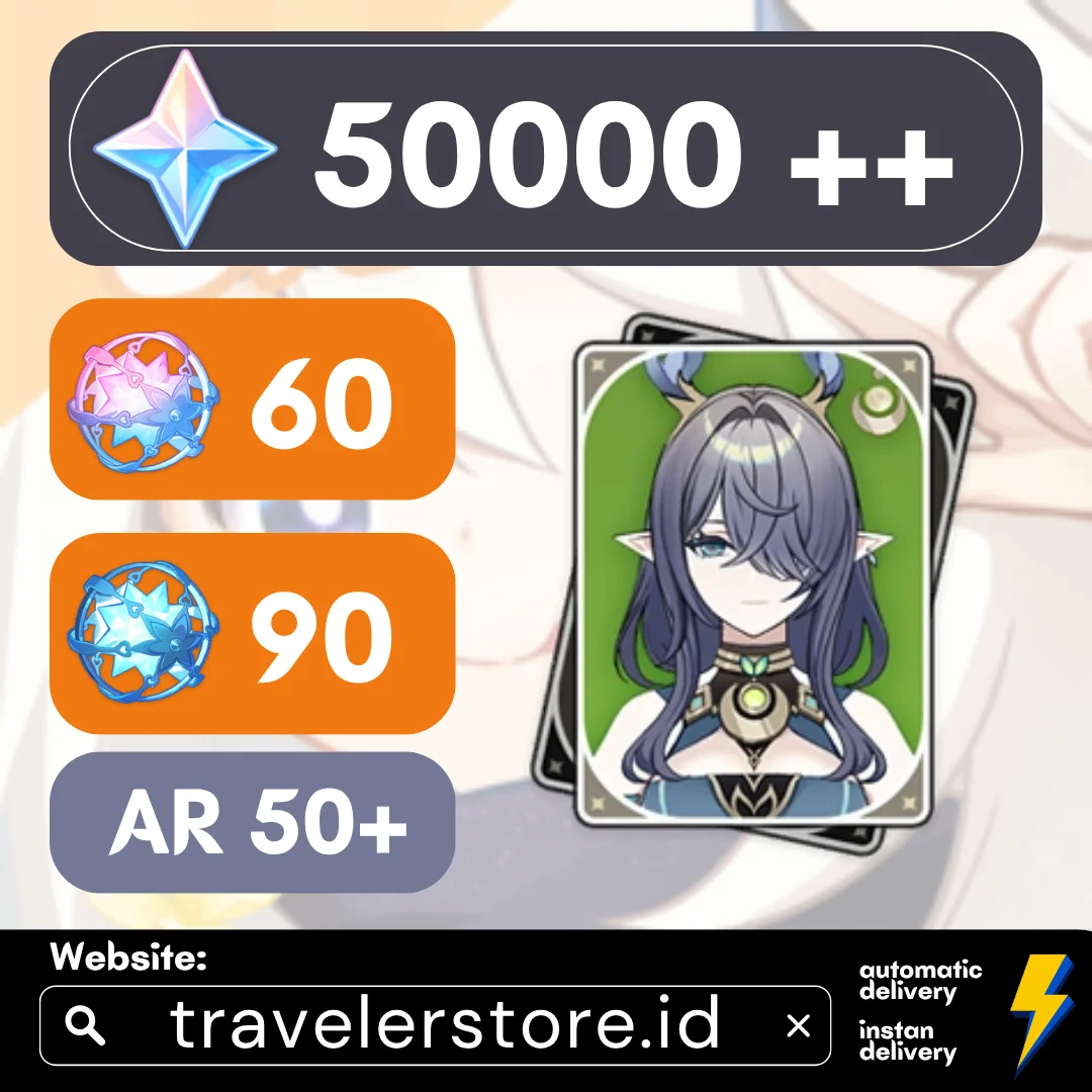 Lauma + 50000 Primogems