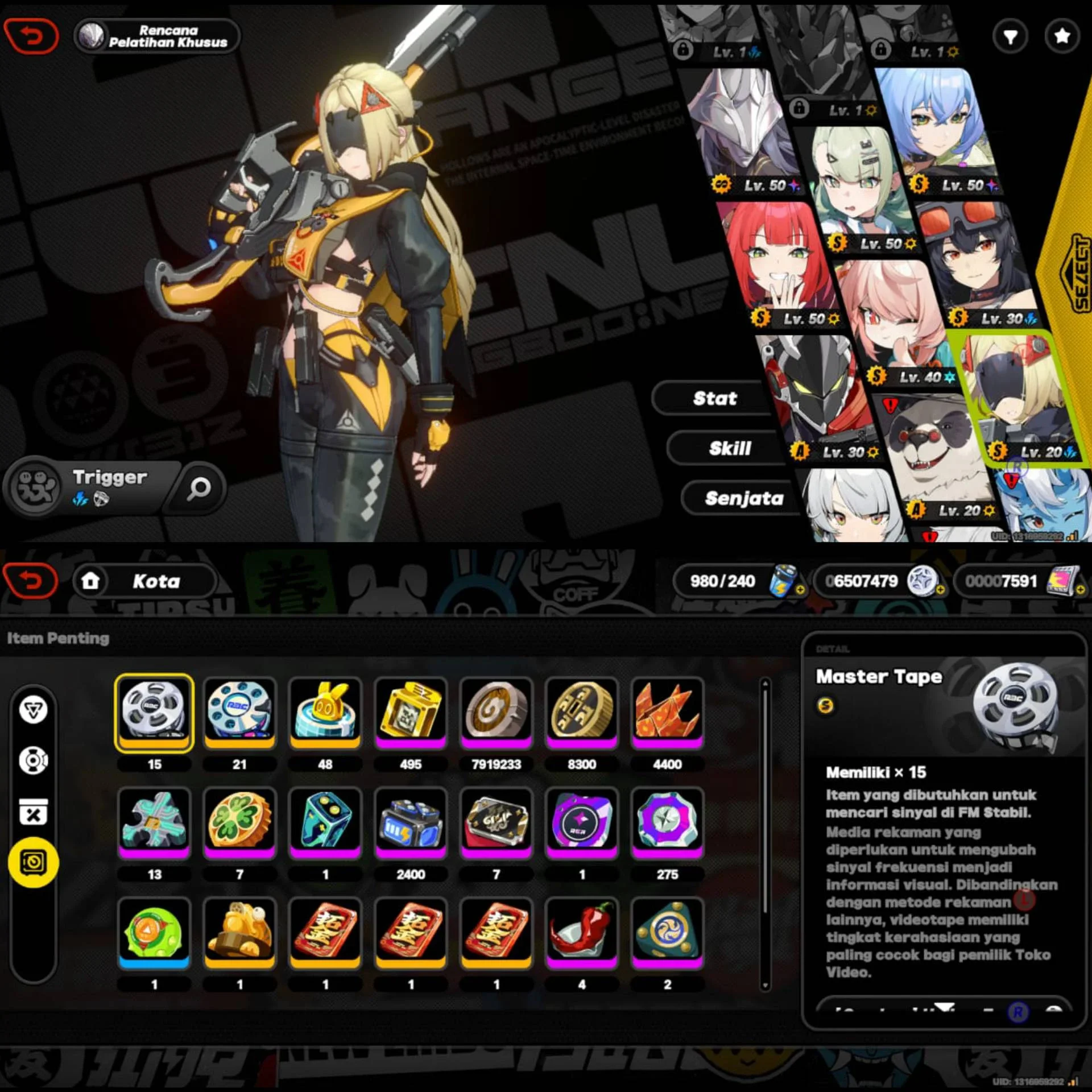 HSR ENDGAME + STARTER ZZZ