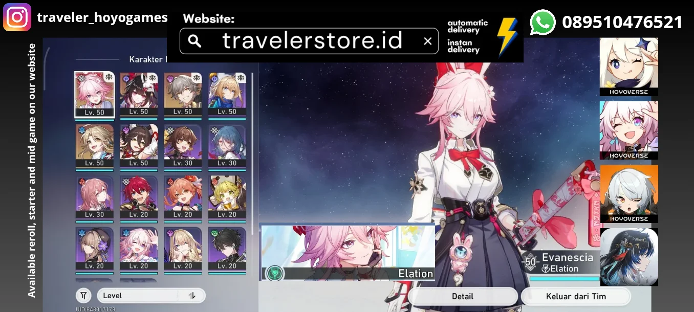 Evanescia Sign TL 35 MC Male All Unset
