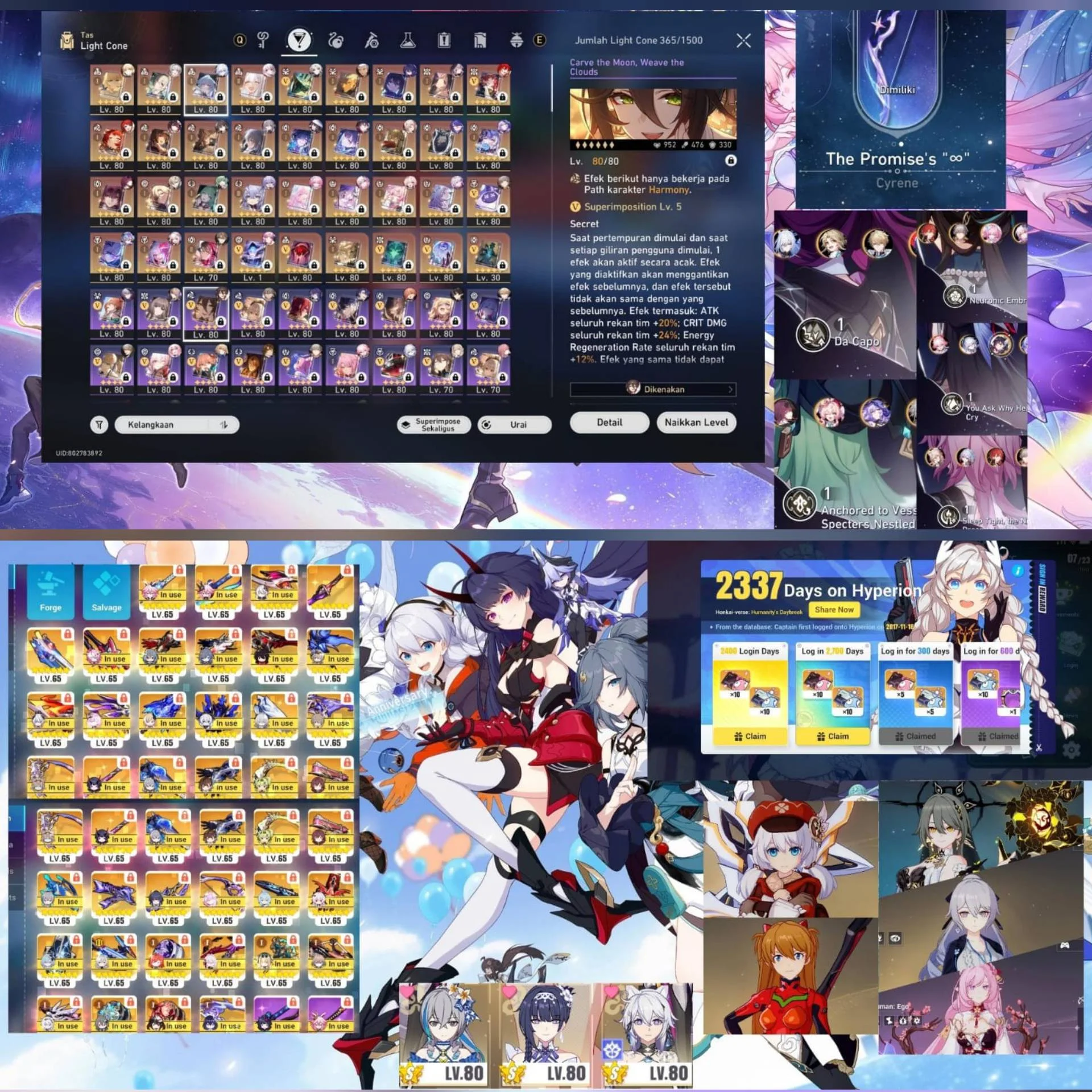 HSR + HI3 (AKUN ENDGAME)