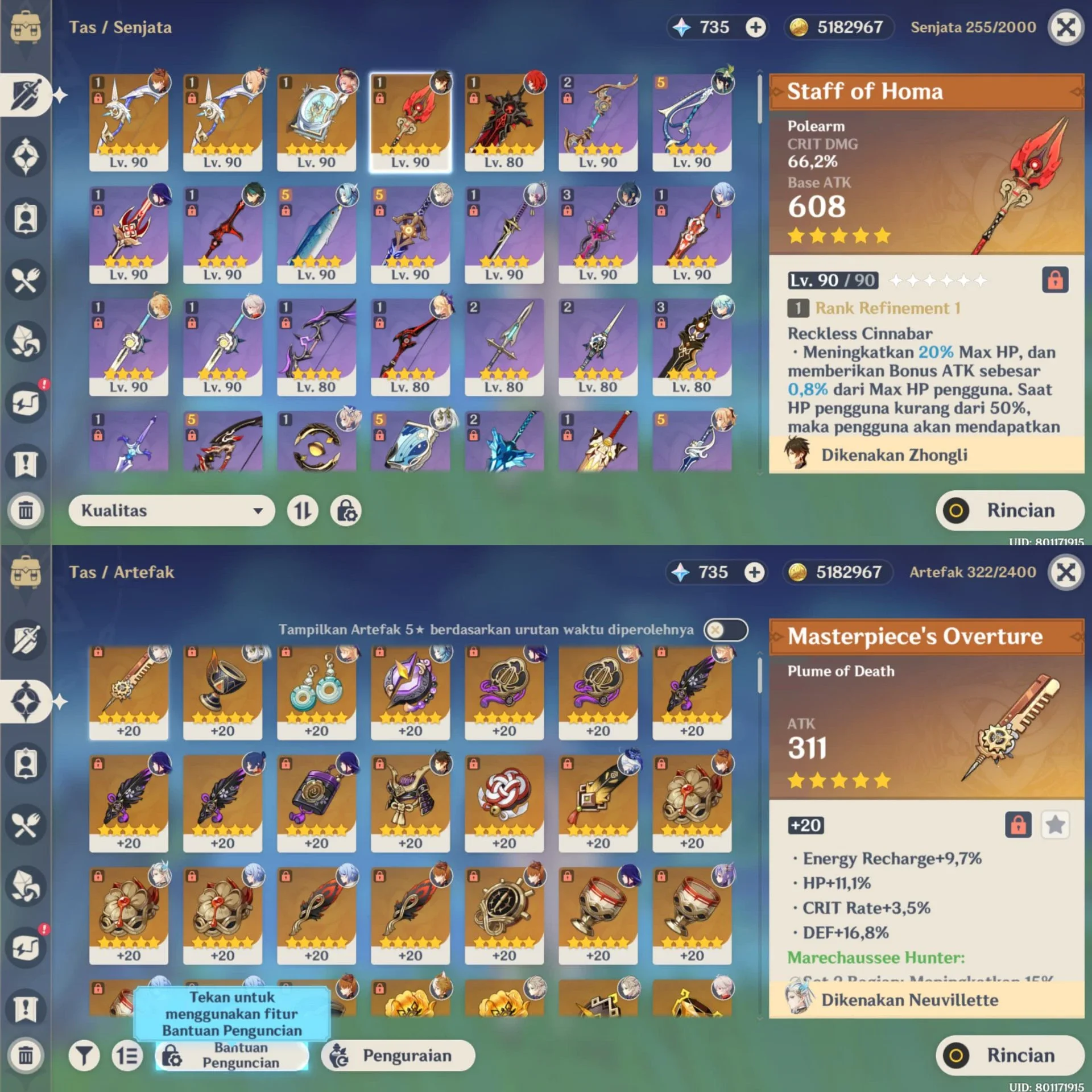 ACCOUNT GENSHIN DEADLINK
