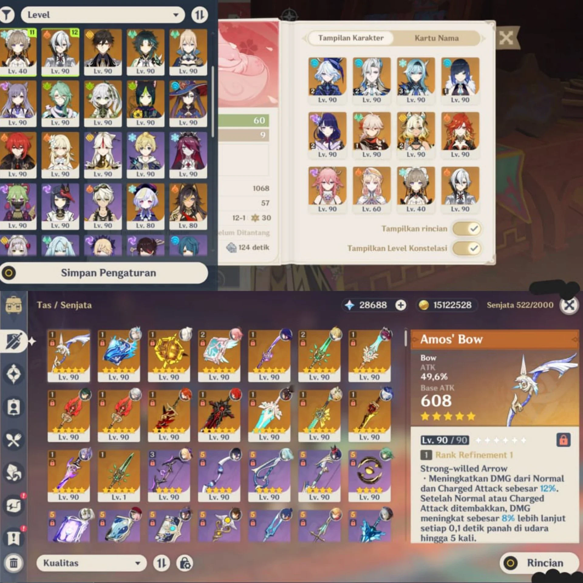 GENSHIN SIAP GACHA WAIFU+SKIN