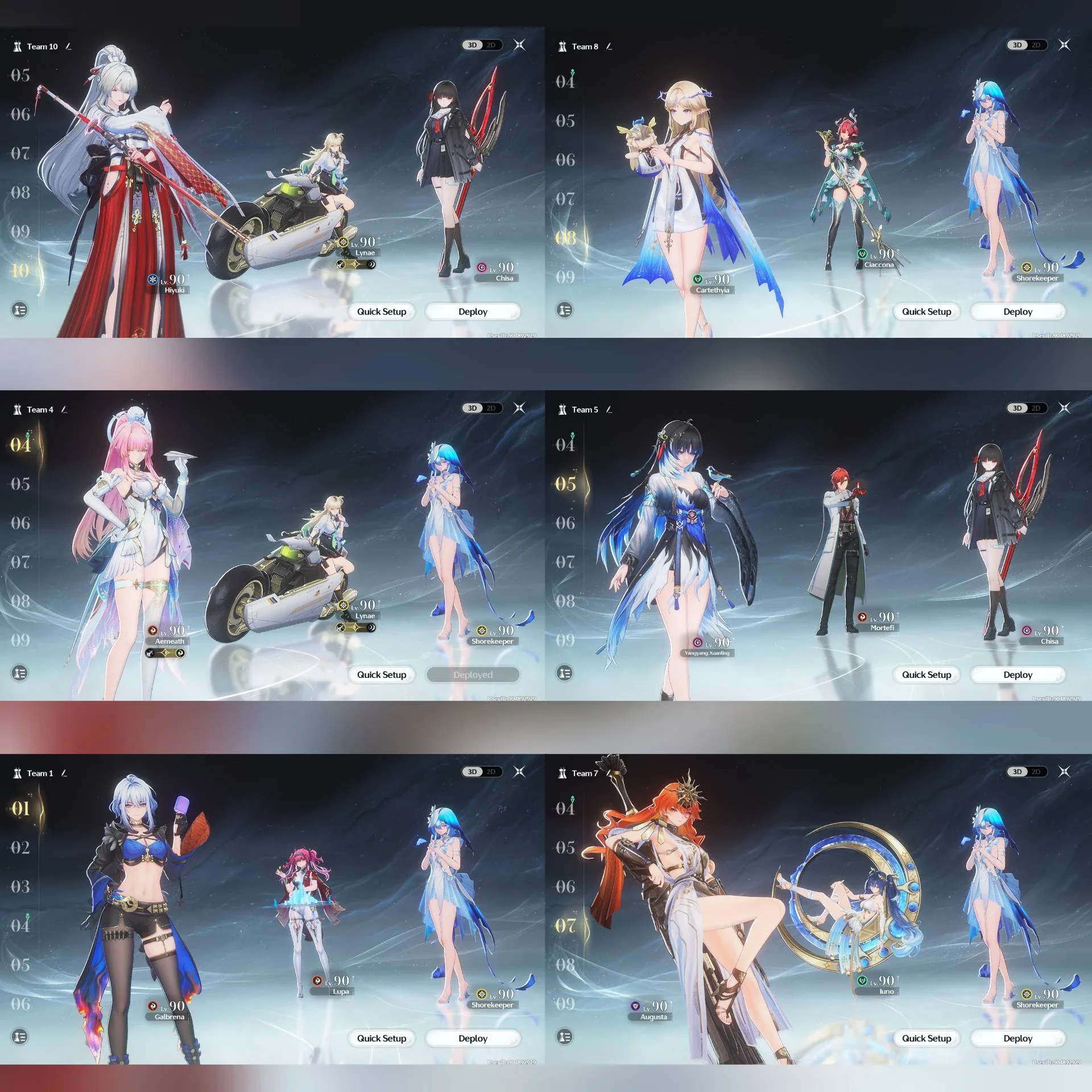 JUAL AKUN WUWA ALL WELL BUILD EZ CONTENT TINGGAL LIBAS SEMUA RATE ON PITTY LOW