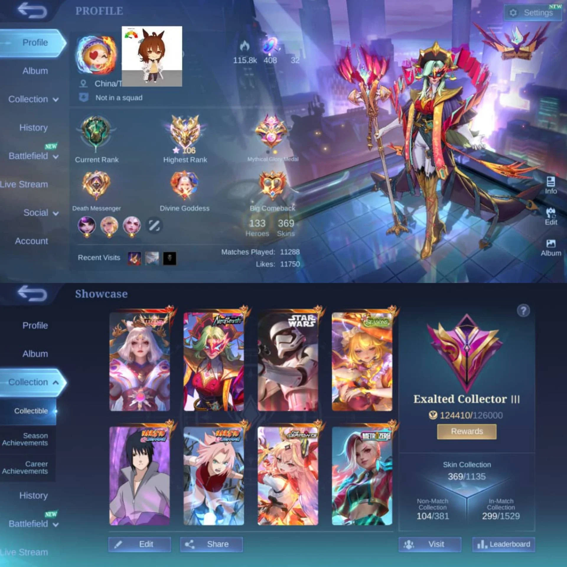 LEGEND LUNOX, PHARSA NEO, NARUTO SUYOU KALEA, 2 ASPIRANT, DLL