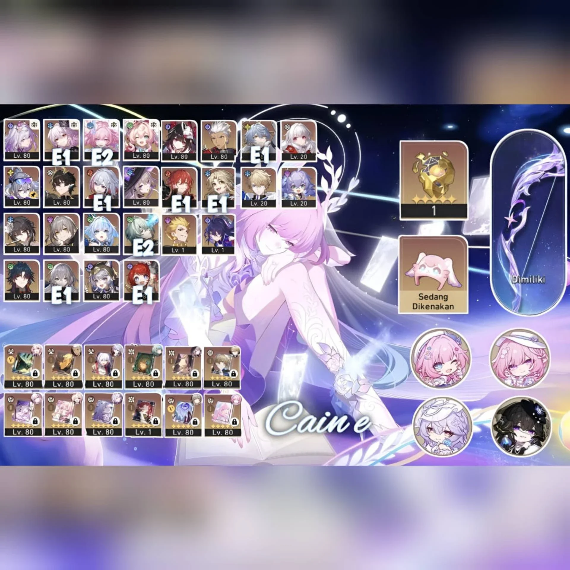 ASIA. CYRENE E2S1 (+BOW) + ANAXA E2S1 + SUNDAY E1 + TRIBIIE E1