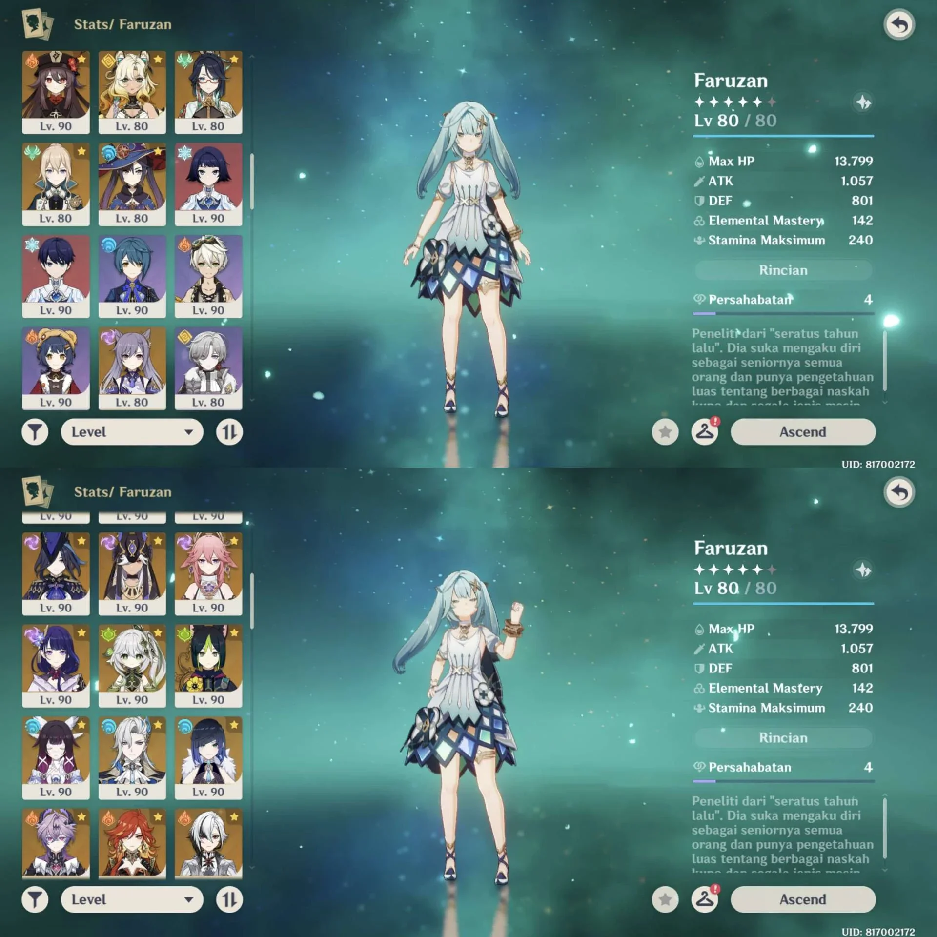 1 AKUN 3 GAME (ZZZ + GI + HSR)